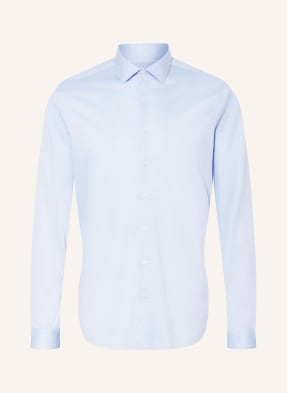 Paul Jerseyhemd Shaped Fit blau