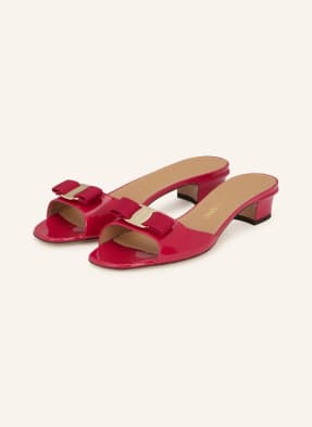 Ferragamo Pantofle New Vara fuchsiová