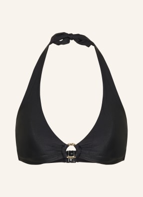 Darling Harbour Neckholder-Bikini-Top schwarz