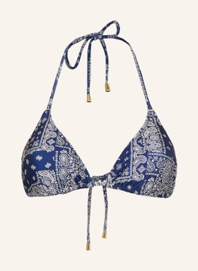 Mrs & Hugs Triangel-Bikini-Top blau
