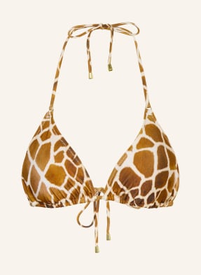 Mrs & Hugs Triangel-Bikini-Top braun