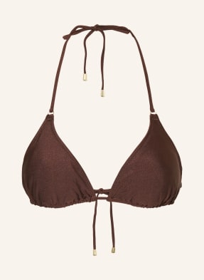 Mrs & Hugs Triangel-Bikini-Top braun