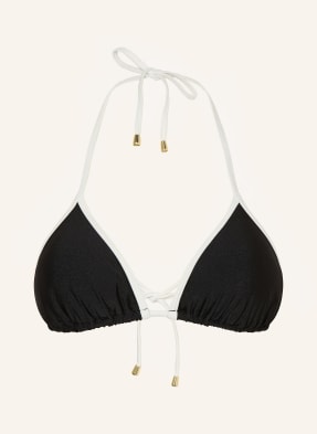 Mrs & Hugs Triangel-Bikini-Top schwarz