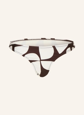 Mrs & Hugs High-Waist-Bikini-Hose braun