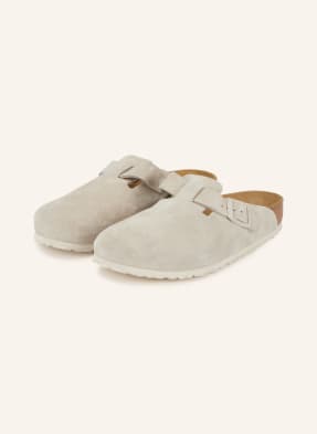 Birkenstock Pantofle Boston světle šedá