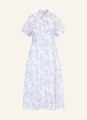Barbour Hemdblusenkleid Wisteria blau