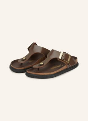 Birkenstock Prstové Ponožky Gizeh tmavě hnědá