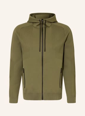 Boss Sweatjacke Active Push gruen