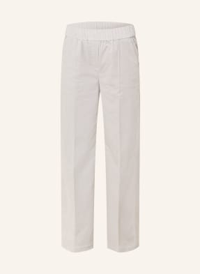 Opus Pants Manšestrové Kalhoty Mucia 8056 hazy fog melange