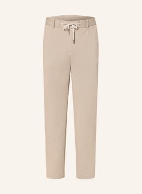 Boss Anzughose Perin Im Jogging-Stil Tapered Fit beige