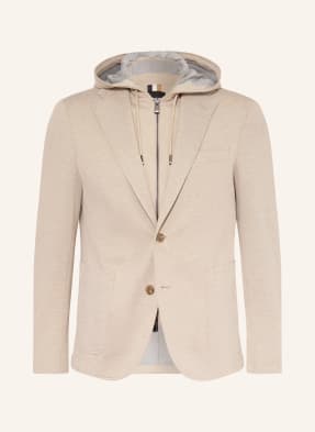 Boss Sakko Hanry Slim Fit Mit Herausnehmbarer Blende beige