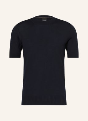 Boss Strickshirt Umauro blau