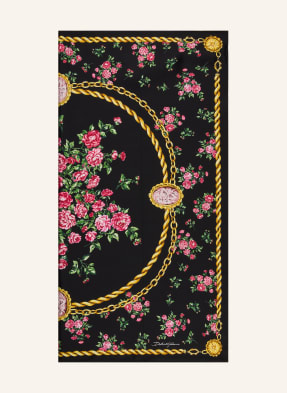 Dolce & Gabbana Seidentuch schwarz