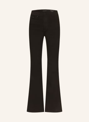 Good American Zvonové Džíny Never Fades Good Legs 001 black