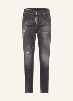 dsquared2 Zkrácené Džíny Teddy 900 black