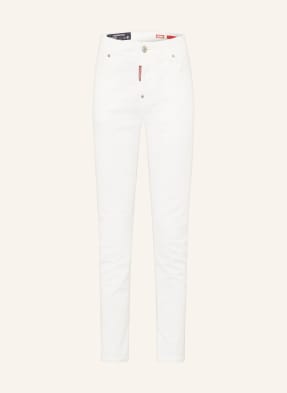 dsquared2 Zkrácené Džíny Teddy 100 white