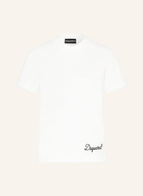 dsquared2 Tričko Signature Just Right Fit bílá