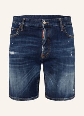 dsquared2 Džínové Šortky Marine 470 navy blue