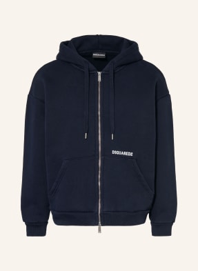 dsquared2 Mikina tmavě modrá / bílá