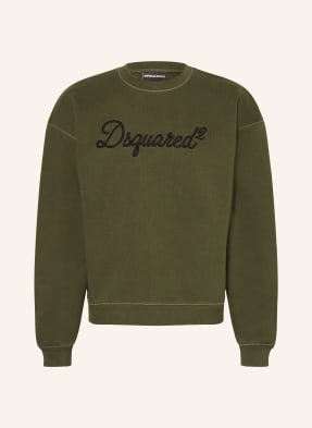 dsquared2 Mikina olivová