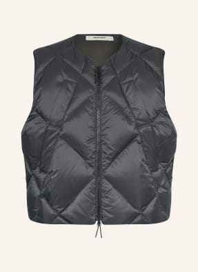 About:Blank Peří Vesta Gilet černá