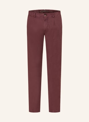 Windsor. Chino Cino Slim Fit tmavě červená