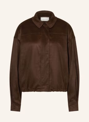 Neo Noir Jacke Rubby In Lederoptik braun