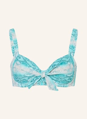 Lidea Bikiny S Ramínky Arctic Serpent tyrkysová / bílá / černá