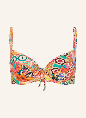 Lidea Bikiny S Ramínky Viva Vibe oranžová / růžová / modrá