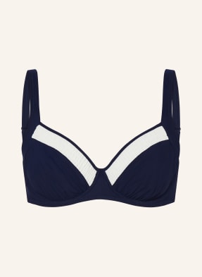 Lidea Bikiny S Ramínky Nautic Edge tmavě modrá / bílá