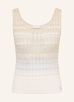 Guess Stricktop Rosalyn Mit Glitzergarn blau