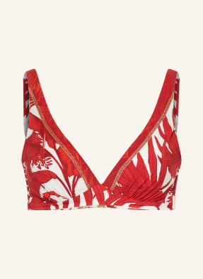 Maryan Mehlhorn Bikiny S Ramínky Palmaria červená / bílá