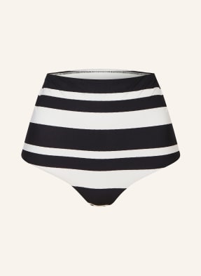 Maryan Mehlhorn Bikiny S Vysokým Pasem Monomar černá / bílá