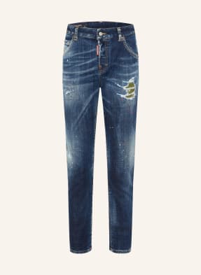 dsquared2 Zničené Džíny Teddy 470 navy blue