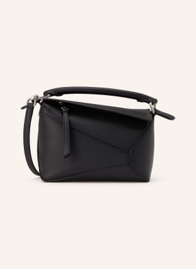 Loewe Handtasche Puzzle Edge Mini schwarz