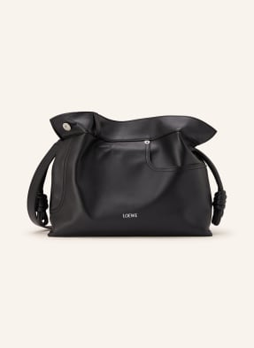Loewe Schultertasche Flamenco schwarz