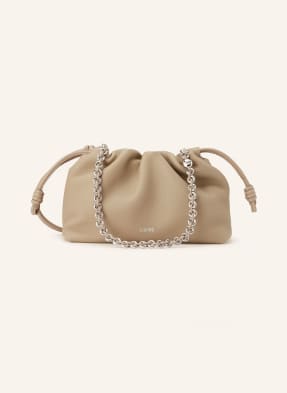 Loewe Schultertasche Flamenco beige