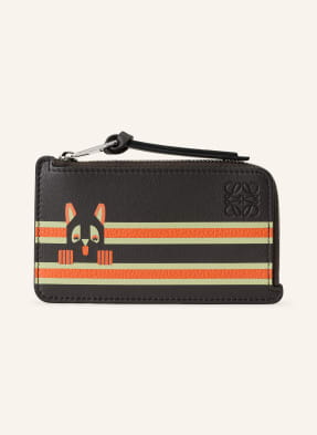 Loewe Kartenetui Futuristic Cat braun