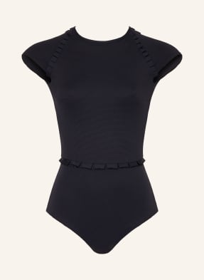 Mymarini High Neck Plavky No 1 Obrácitelné černá