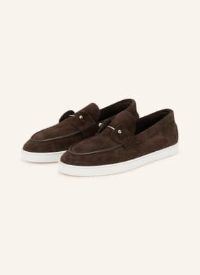 Christian Louboutin Mokasíny Chambeliboat tmavě hnědá