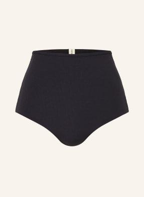 Mymarini Spodní Díl Bikin S Vysokým Pasem Highwaist Šortky Swim Apparel, Které Lze Nosit Oboustranně černá