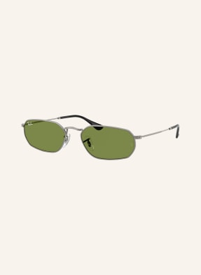 Ray-Ban Sluneční Brýle rb3947 stříbrná/ zelená