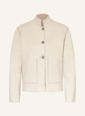 Lunaria Cashmere Kašmírová Bunda krémová