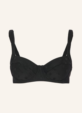 Watercult Bikiny S Ramínky Modern Dots černá