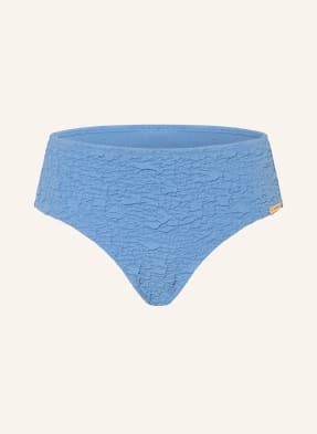 Watercult Bikinové Kalhoty S Vysokým Pasem Tidal Texture tmavě modrá