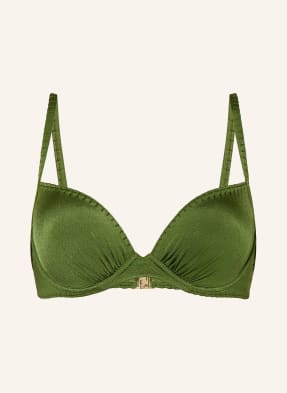 Watercult Bügel-Bikini-Top Crafted Essentials gruen
