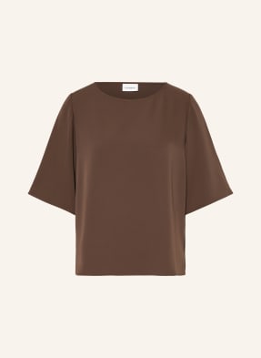 Comma Blusenshirt braun
