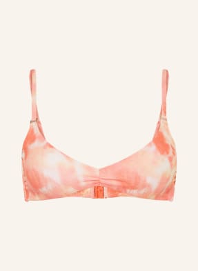 Watercult Bralette Bikiny Sunhase Dreams světle červená / krémová / tmavě oranžová