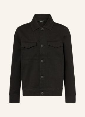 Reiss Overshirt Finley Regular Fit schwarz