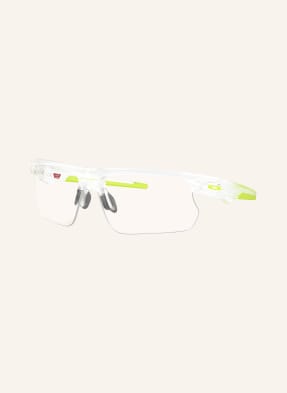 Oakley Cyklistické Brýle Bisphaera bílá / neonově zelená